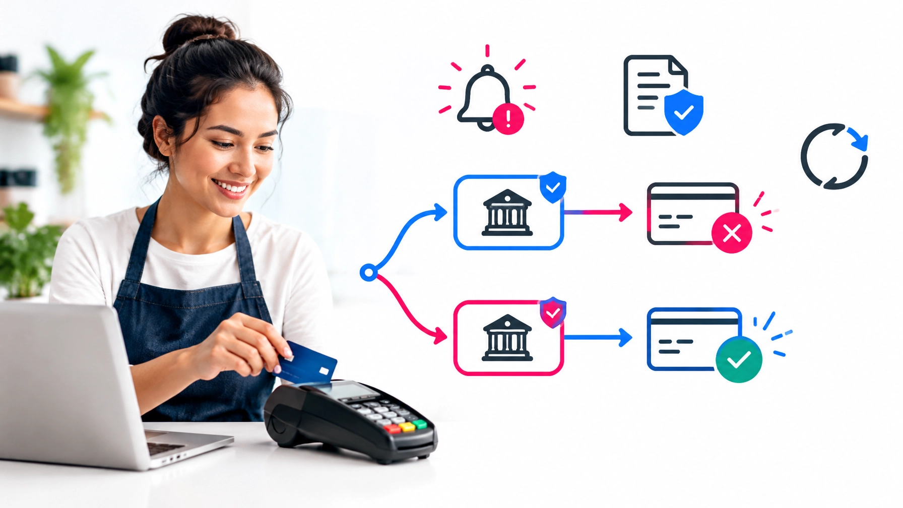 credit card flow chart